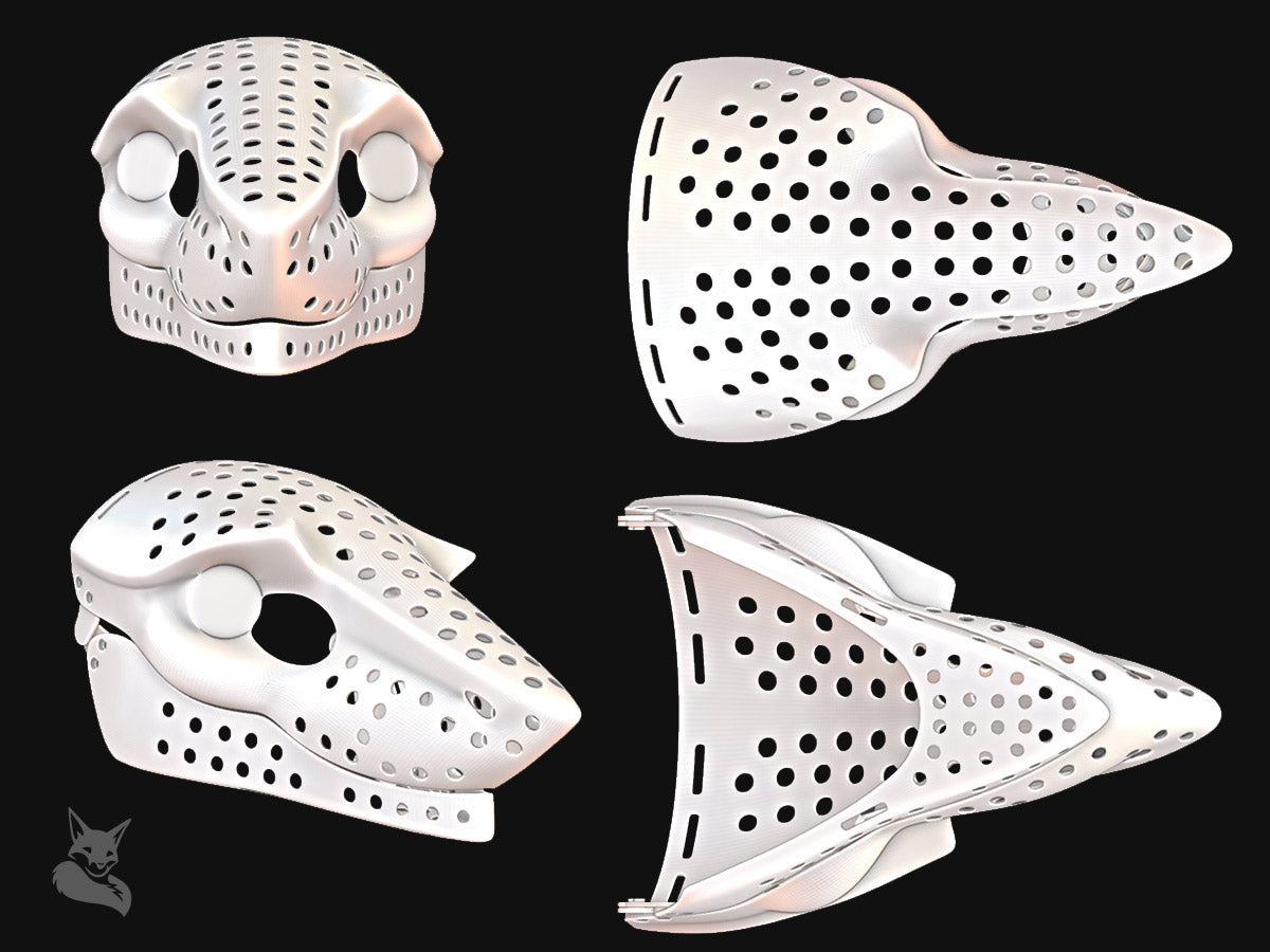 Sergal mask 3D model