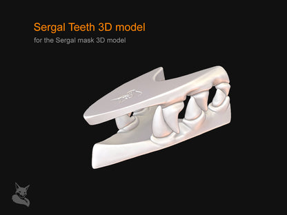 Sergal mask 3D model