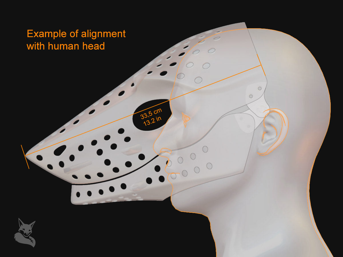 Sergal mask 3D model